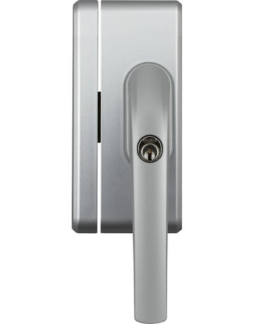 FT-Zusatzschloss, FO400A, AL0145 mit Alarm, gleichschließend, Stahl silber - ABUS - 1