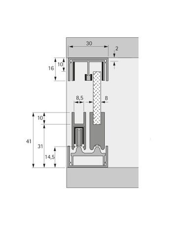 Laufwerk für SlideLine 97 - Hettich - 4