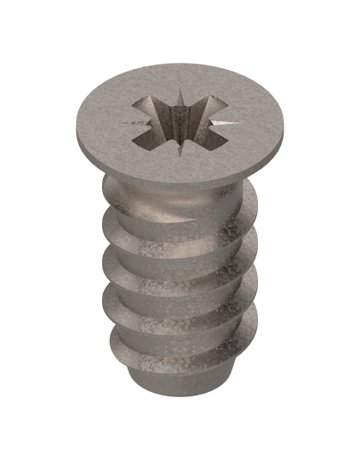 Systemschraube, Senkkopf, Ø6 mm, Nennlänge: 11.5 mm, vernickelt - Blum