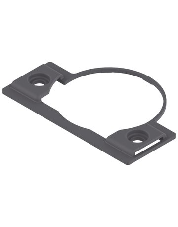 Topfdistanz für CLIP top BLUMOTION, Schraubversion, Distanzstärke: 1.5 mm, R7037 staubgrau - 1