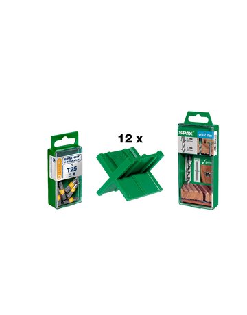 SPAX, Terrassenschraube, GIX-A Zylinderkopf, Edelstahl VE 700 St. - 2