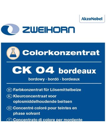 Color-Konzentrat bordeaux CK 04 0,5 ltr - Zweihorn