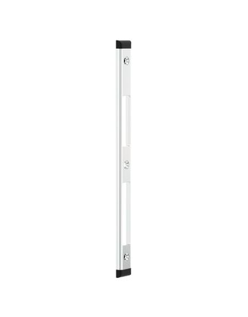 Schließblech U-Profil 18x6mm, Länge 216 ohne Austauschstück, Nutlage 9mm - GU - 1