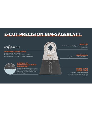 Sägebl.E-CutPrec.BIM A1 Starlock - Fein - 2