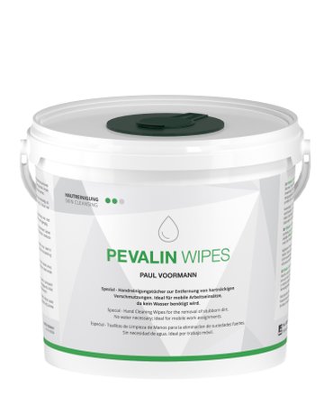 PEVALIN WIPES Handreinigungstücher Eimer à 150 Stück - Paul Voormann - 1