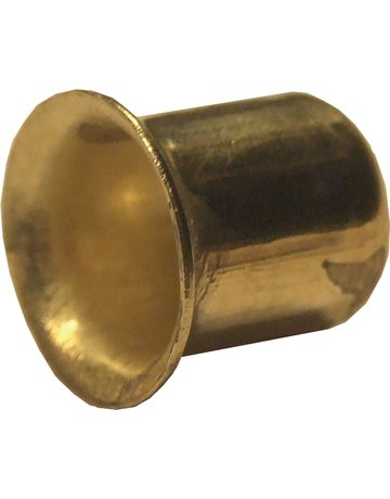Bodenträgerhülse vernickelt für 7 mm Schaft - BMB - 1