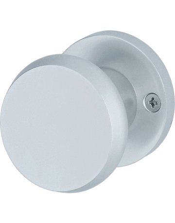 Knopf auf Rosette 54/11P feststehend Alu F1 - HOPPE - 1