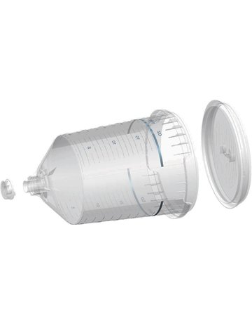 SPA-System / Becher mit Deckel u. Verschlusskappen VE=60 St. - HSM - 1