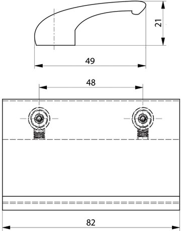 Hebetürgriff Delux - DANSTA - 2