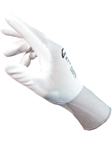 Montagehandschuh Spun Basic White Gr.08 - Seiz - 1