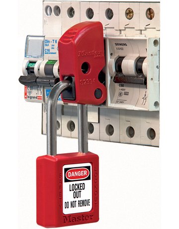 Verriegelung S2394 für Mini-Leitungsschutzschalter - Master Lock - 3