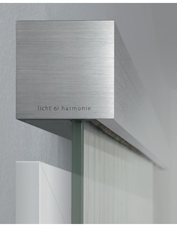 Glasschiebetür-Beschlagset Tvin 2.0 - Licht & Harmonie - 1