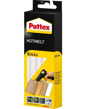 Pattex Klebestift transparent 200 mm Paket mit 10 Stück PTK 6 - 1