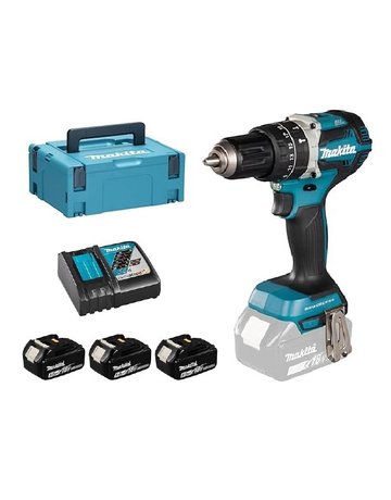 Makita Akku-Bohrschrauber 18V. max. 65 Nm, 0-2.000 min - 1