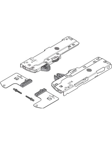 TIP-ON BLUMOTION Einheit LBX/MOV - Blum - 2