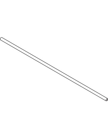 TIP-ON BLUMOTION Synchronisierungswelle, Länge=1125 mm, LEGRABOX / MERIVOBOX / MOVENTO / TANDEMBOX, zum Ablängen, grau - 2