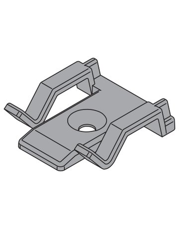 SERVO-DRIVE Kabelhalter, natur - Blum - 2