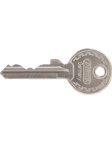 Überfalle Set weiss, mit Diskus-Schloss DI141 + DI142 + 26/70, Metall korros., vs - ABUS - 3