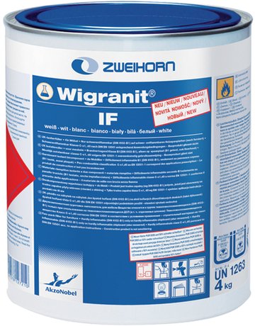 Wigranit 2K-MDF Isolierfüller 4 kg IF - Zweihorn - 1