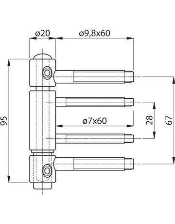 Einbohrband 3D TOP 320 LIFT mit AHS - Anuba - 2