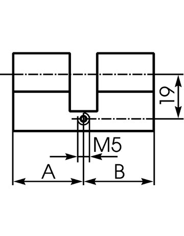 Blindzylinder PA04 - Ikon - 2