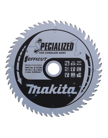 HW Sägeblatt 165 x 20 mm Z=56 - Makita - 1