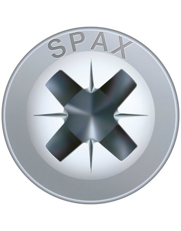 Rückwandkopf Kreuzschl. Z2 VG WIROX 4 x 13 mm - SPAX - 6