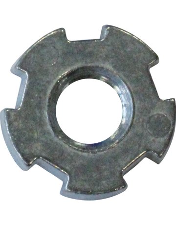 Sternmutter M 10 verzinkt für Kropfschrauben - 1