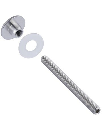 Montageset für Stoßgriffe sichtbar einseitige Befestigung TS 38-50 mm - Hermat - 1