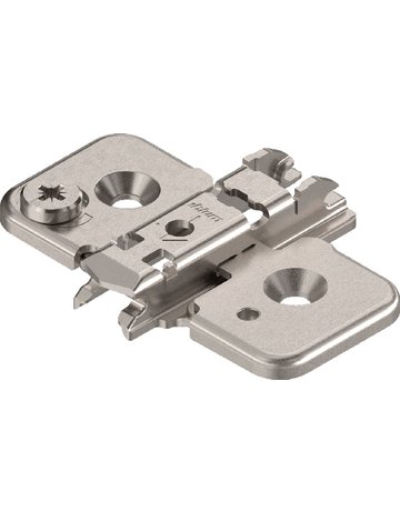 Clip-MPL mit Excenter-HV stahl Kreuzform 0mm Distanz für Spax HG - Blum - 1