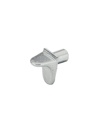Bodenträger, mit Zapfen, Zapfen Ø5mm Universal D, 22737, Zinkdruckguss vernickelt - Hettich - 1