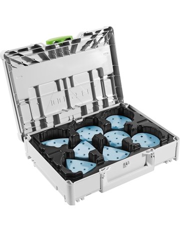 Schleifmittel-Systainer³ SYS-STF D90/V93 GR-Set Granat - Festool - 1