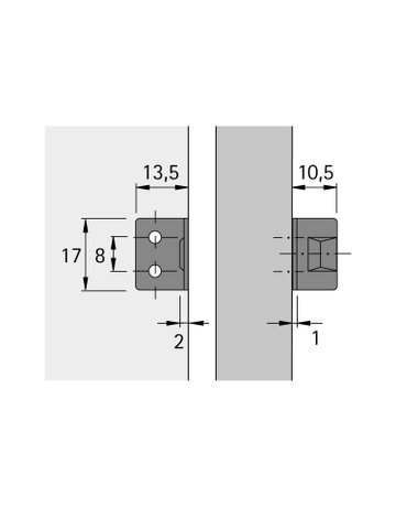 Anschlagwinkel - Hettich - 2