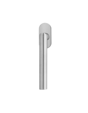 Fensterolive Rhodos EF284 mit Stift 35mm abgerundet Edelstahl matt - Karcher Design - 1