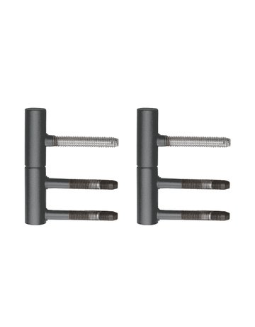 EGB 502 89 Band für Holztüren 2-tlg Titan grau für 1 Türe - Karcher Design
