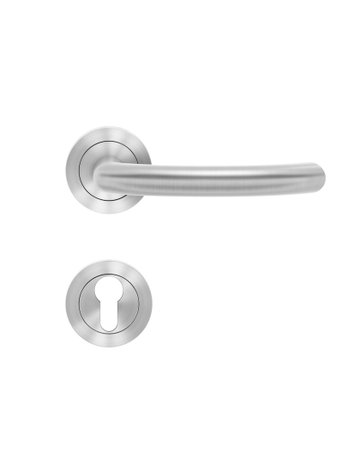 Drücker-Rosettengarnitur Sylt ER26 PZ Edelstahl matt TS 39-48mm - Karcher Design