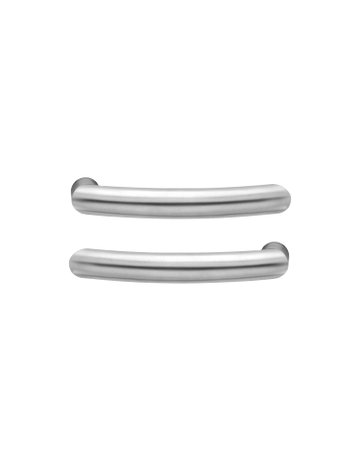 Griffpaar o.Griffrosette Sylt ER26 ODS inkl. Stift Edelstahl matt - Karcher Design - 1