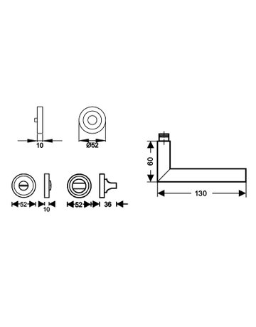 Rosettengarnitur Zypern ER 29 - Karcher Design - 3