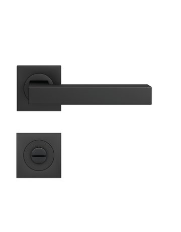 Drücker-Rosettengarnitur Seattle ER46Q BAD Kosmos schwarz TS 39-48mm - Karcher Design