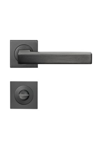 Drücker-Rosettengarnitur Seattle ER46Q BAD Titan grau TS 38-48mm - Karcher Design