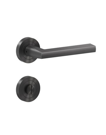 Drücker-Rosettengarnitur Montana ER54 BAD Titan grau TS 38-47mm - Karcher Design - 4
