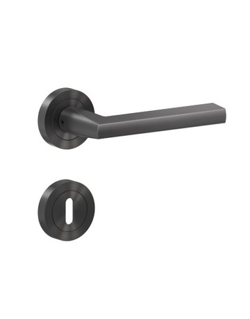 Drücker-Rosettengarnitur Montana ER54 BB Titan grau TS 38-47mm - Karcher Design - 2