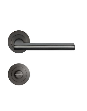 Drücker-Rosettengarnitur Montana ER54 BAD Titan grau TS 38-47mm - Karcher Design - 1
