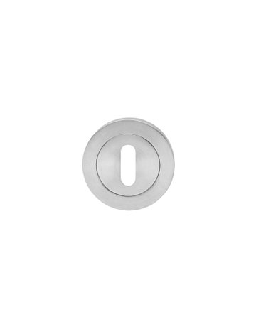 Rosette EZ1332 BB Ring kantig Edelstahl matt - Karcher Design