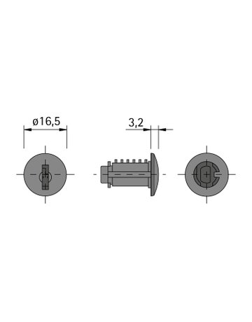 Innenzylinder Z25 18001 - 18020 - Hettich - 2