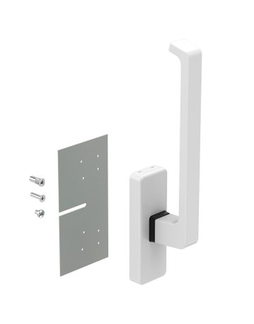 966 Dirigent Drehgriff mit Z. weiß rechts mit Aussperrschutz - GU - 8