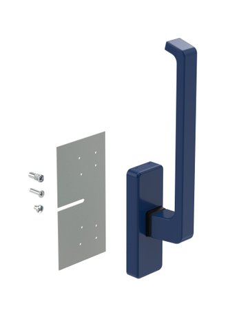 966 Dirigent Drehgriff mit Z. weiß rechts mit Aussperrschutz - GU - 9