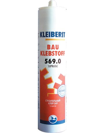 Konstruktionsklebstoff D4 Supratac 569.0 310 ml Kartusche - Kleiberit - 1