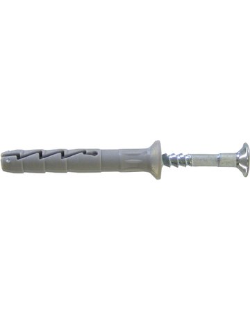 Nageldübel mit Schraube 6X60PZ2 VE 100 Nr. 002560 - Topform - 1