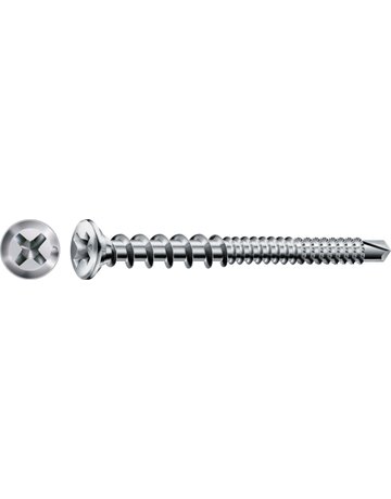 Kombischraube FEX Senkkopf 4,2x35mm,Kombigw,Kreuzschlitz H2,WIROX - SPAX - 1